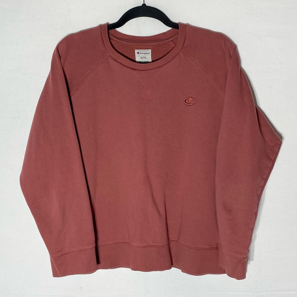 Champion Brick Red Crewneck Pullover Sweatshirt XL